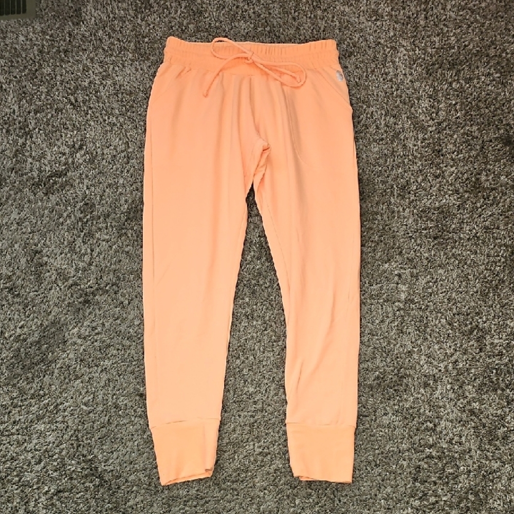 FP Movement Jogger Sweats. Sz Medium! Bright Orange!! Gorgeous